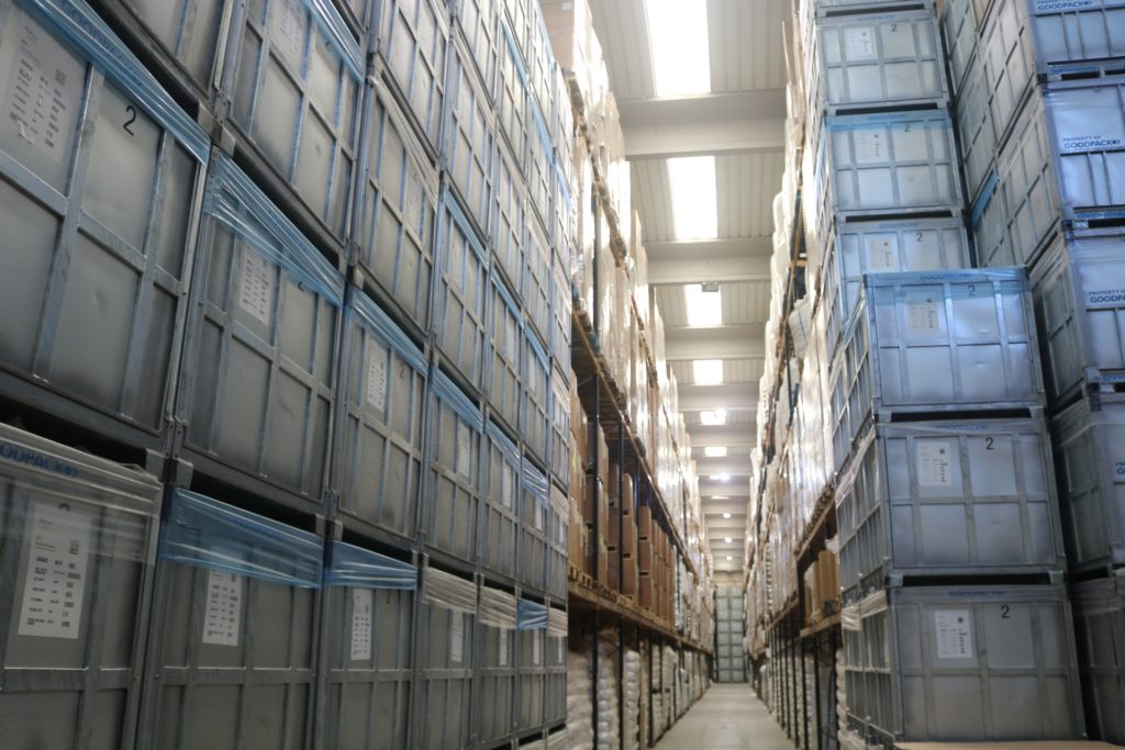 Logistica de almacenamiento