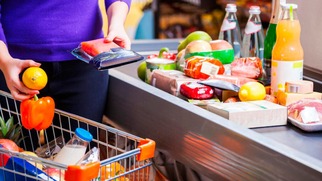 Etiquetado de productos para alimentacion